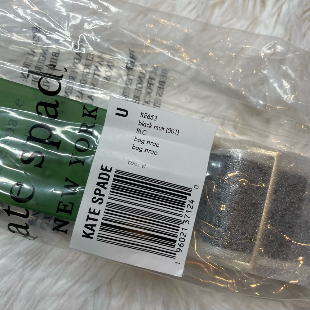 Kate Spade Logo Webbing Bag Strap - Picture 8 of 8